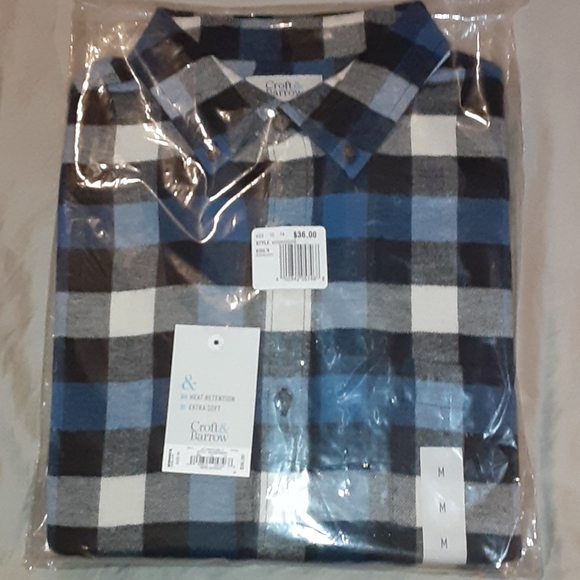 croft & barrow Other - NWT Croft & Barrow Flannel Shirt
